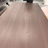 Panneaux en placage de bois de chêne blanc massif préfini par le fabricant, feuilles de placage de bois MDF pour une utilisation en cuisine - Écologique et durable