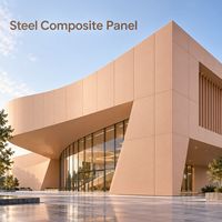 Panneau composite en acier blanc recouvert de PVDF, 1220x2440 mm, pour façades de bâtiments commerciaux