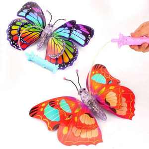 Jouet Papillon Lumineux Portable à LED avec Musique et Ailes Mobiles, Cadeau pour Enfants, Bâton Lumineux Papillon - Product Image 5