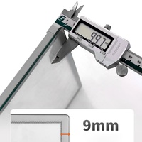 Boîte à lumière LED ultra-mince murale coulissante pour affichage publicitaire, vente en gros 2026