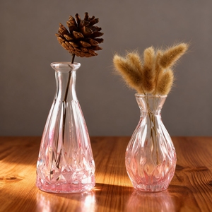 Tavolo centrotavola matrimonio rosa <span class=keywords><strong>vetro</strong></span> Bud <span class=keywords><strong>vasi</strong></span> piccoli <span class=keywords><strong>vasi</strong></span> per <span class=keywords><strong>fiori</strong></span> goffrati fiore trasparente Vintage vaso <span class=keywords><strong>di</strong></span> <span class=keywords><strong>vetro</strong></span> - Product Image 5
