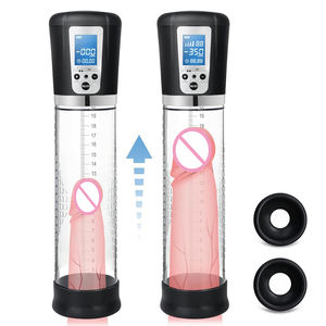 Vuoto elettrico che vibra la pompa del pene con la figa tascabile allunga la pompa allunga la pressione dell'aria - Product Image 1