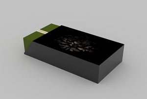 Sang trọng biểu tượng tùy chỉnh hình chữ nhật nước Hoa Thủ Công bao bì <span class=keywords><strong>MDF</strong></span> gỗ ngăn kéo trượt khắc hộp mỹ phẩm hàng đầu có thể tái chế EVA Bìa - Product Image 5