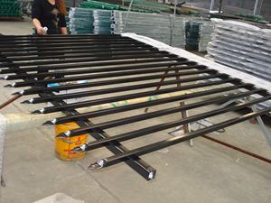 Clôture en acier populaire avec pointes pointues-Panneau de clôture de sécurité en métal extérieur - Product Image 6