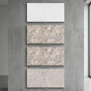 Azulejos de Pared para Cocina, Baño y Pasillo a Precio Económico, 300x600mm, Cerámica Esmaltada Mate, 30x60cm, Digital, 12x24, Proveedor de Fábrica en India - Product Image 4