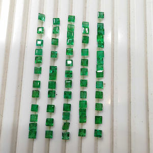 พลอยไดออปไซด์ทรงมรกตเจียระไนแบบเหลี่ยม ราคาขายส่งจากโรงงานสำหรับทำเครื่องประดับ - Product Image 2