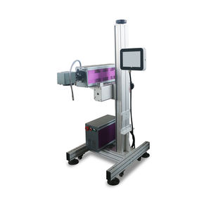 Máquina <span class=keywords><strong>de</strong></span> Marcado Láser <span class=keywords><strong>de</strong></span> Fibra Voladora <span class=keywords><strong>de</strong></span> 50W Raycus 50QB con Controlador LC200, Pantalla Táctil <span class=keywords><strong>de</strong></span> 10 Pulgadas, Escáner Sino Glavo y Certificación CE Gratuita - Product Image 2