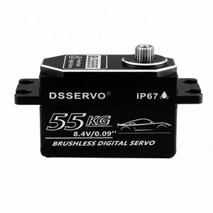High Speed <b>Brushless</b> Digital Servo 7.4V 55KG All Metal Waterproof BLS4355 for 1/8 1/10 <b>RC</b> <b>Car</b> Truck Robot - Product Image 1