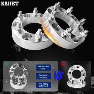 Entretoises de roue 6x5.5 "pour Toyota <span class=keywords><strong>2022</strong></span> + Tundra Sequoia, anneaux centraux de moyeu CNC 6061-T6, épaisseur 1.5" - Product Image 5