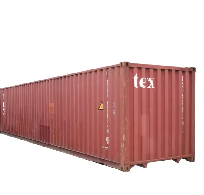 New Stock 40ft Dry Cargo Shipping Containers 12m Length High Cube Price Empty for Sale