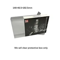 Boîte de protection transparente pour PS5 pour Metal Gear Solid 3: Snake Eater L'Edition Deluxe Collection, étui de rangement et d'exposition