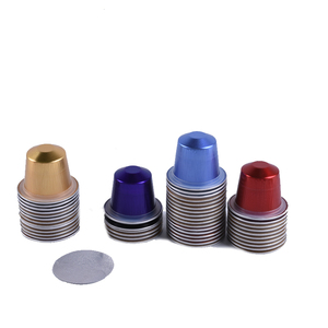 Tùy chỉnh logonespresso tương thích nhôm viên nang cà phê Nespresso nhôm lá rỗng viên nang cà phê - Product Image 5