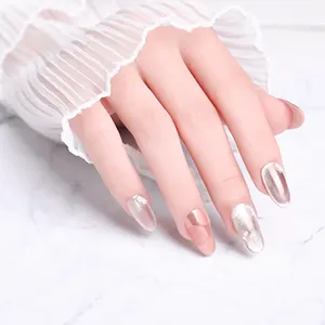 OEM/ODM 15ml Private Label Long Lasting Gel Polish Solid Color Shimmer Wholesale Organic Nail Polish Uv Nail Gel Polish