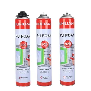 JUHUAN Multi-Use All Season Fast Drying Professional One-component Polyurethane Spray Foam For Gap Filling And Adhesives