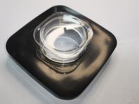 Oster Pièces de mélangeur de cuisine Carré PS Couvercle supérieur en caoutchouc Couvercle de pot en acier inoxydable Usage domestique Électrique Alimentation USB en plastique