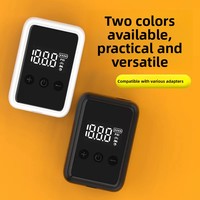 Pompe à air électrique ultra-légère sans fil pour vélo, mini gonfleur de pneus 75 mm avec écran LCD, prix usine