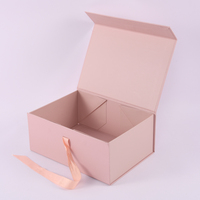 Boîtes cadeaux magnétiques en carton rigide personnalisées pour bijoux et montres avec ruban - Emballage de luxe moderne provenant d'un fournisseur chinois