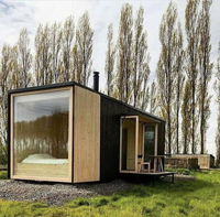 Conteneur à structure en acier, design moderne, acier préfabriqué de luxe