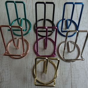 Bền đầy màu sắc điện thoại di động đứng chủ sở hữu Thép Mới thủ công mùa xuân xoắn ốc phong cách làm bằng thép không gỉ - Product Image 2