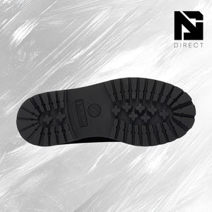 Botas Impermeables Premium de 6 Pulgadas para Jóvenes, 'Cuero Patentado Negro', con Cordones, Botas Casuales de Otoño e Invierno para Exteriores - Product Image 5