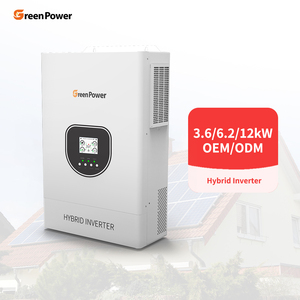 Inversor Híbrido Solar de Alta Frecuencia Greenpower 3.6kw 6.2kw, Onda Sinusoidal Pura 48v 3.6kw 3600w 6200w GP-IP21, Alta Eficiencia 97.6% - Product Image 1