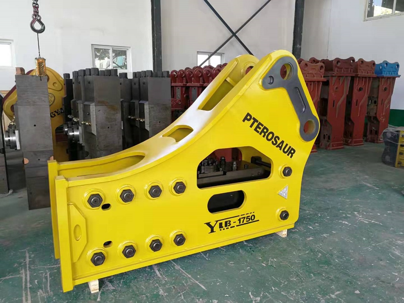 баары үчүн рахматさま専用 Sb141 Hydraulic Hammer Fit on 40-55ton Excavator - Pterosaur