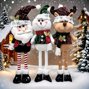 Nuevo <span class=keywords><strong>Adorno</strong></span> Navideño de Dibujos Animados 2026, Muñeco Telescópico de Pie para Decoración del Hogar de <span class=keywords><strong>Santa</strong></span> <span class=keywords><strong>Claus</strong></span> - Product Image 1