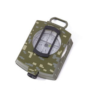 K4580 Digital Camouflage Compass Analog Dial Shockproof Outdoor Hiking Camping Mountain Climbing Travel Pointing Guide - Product Image 1