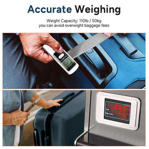 J & R <span class=keywords><strong>meilleur</strong></span> cadeau sans batterie avion poche numérique pesage voyage valise balance pour bagages - Product Image 6