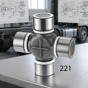 Junta Universal RDS 221 GL de Acero Aleado, Diámetro de 17 mm, Tata LPK 3138/3128 Eicher 40 T (Serie SPR 2060), Sin Grasa - Product Image 2