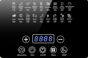 <span class=keywords><strong>Freidora</strong></span> de <span class=keywords><strong>Aire</strong></span> <span class=keywords><strong>Gourmia</strong></span> de 4 Cuartos de Galón con Pantalla Digital FryForce360, 8 Programas Preestablecidos, Asar, Hornear, Grillar, Deshidratar, Apta para Lavavajillas, Accesorios - Product Image 3