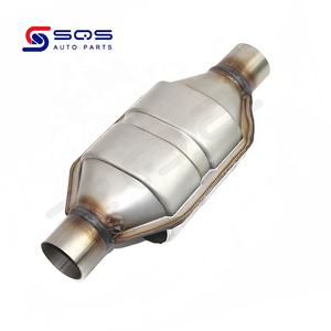 Высококачественный универсальный каталитический нейтрализатор SQS, заводская поставка, 400 ячеек, керамический субстрат, каталитический нейтрализатор стандарта Евро <span class=keywords><strong>3</strong></span>-6, оптовая продажа с завода - Product Image 2