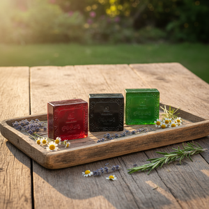 Saponetta Naturale Fatta a Mano - Olio d'Oliva, Olio di Artemisia Argyi e Glicerina per Uso Quotidiano Delicato - Product Image 4