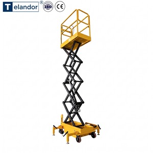 Mini Elevador Hidráulico de Tijera Portátil de 4m y 240kg para Reparaciones en Talleres Interiores, Entrega Rápida, Calidad Garantizada - Product Image 5