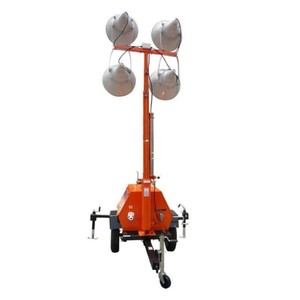 ไฟฉุกเฉินแบบพกพา LED สีขาวบริสุทธิ์ ไฟทำงานแบบยืดหดได้พร้อมล้อสำหรับใช้งานกลางแจ้ง - Product Image 5