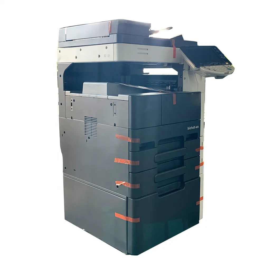 Used Black copiers machine Konica minolta bizhub 423 223 283 363 photocopy machine