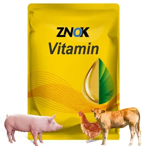 Natural animal feed additive vitamin and mineral premix supplement for sheep