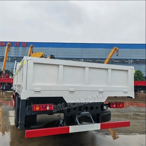 Dongfeng 4 x2 קוקל בום משאית 8טון מתקפל בום רב תכליתי משאית רכוב עגור למכירה - Product Image 6