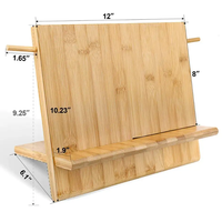 Support magnétique pour couteaux en bambou écologique personnalisé, support de rangement pour outils de cuisine, porte-gobelets, double face, marque QIWU, vente en gros