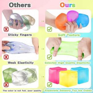 New Arrival Calming Sensory <b>Squeeze</b> <b>Balls</b> 3D PU Eco-friendly Fidget Toy Girls Kids Adults Effective Anxiety Stress Relief - Product Image 5