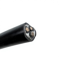 Cable de Alimentación Blindado UL2586 DC 3 * 8AWG, Cobre Estañado, Aislamiento de PVC, IP44, 0.6 KV, Cable Fotovoltaico y de Comunicación