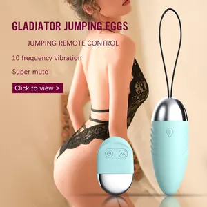Uova Vibranti con Telecomando Wireless a 10 Velocità, Stimolatore Clitorideo, Palline per Massaggio Vaginale, Vibratori per Punto G - Product Image 1