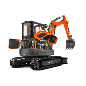 Excavatrice sur chenilles de 6 tonnes ERE60UF, pelle hydraulique compacte avec cabine pour l'agriculture et la construction - Product Image 3