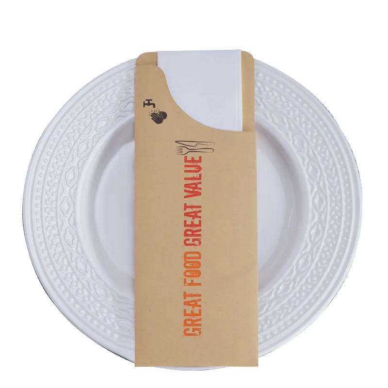 Custom Printed Logo Gift Wrapping Paper Dinner Paper Napkins steak paper sets