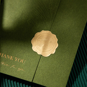 Inviti di Nozze Personalizzati di Lusso in Carta Artistica con Stampa a Rilievo e Buste - Product Image 5