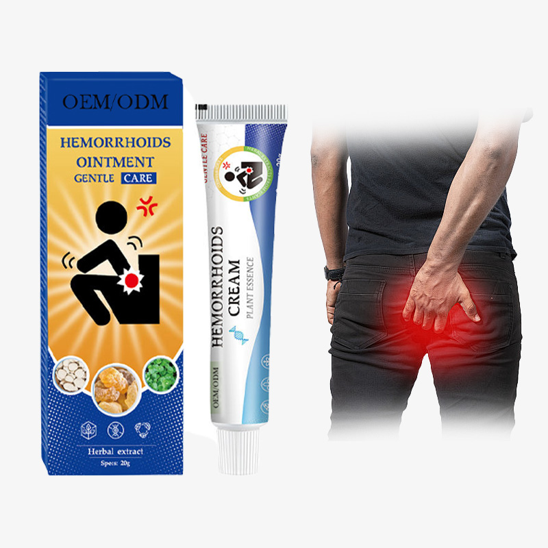Herbal Cream Ointment for External Hemorrhoids Pain Relief Natural Ingredients Personal Care Health Chinese