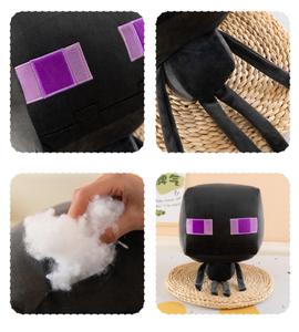 Muñeco de Peluche Súper Suave de 22cm, Estilo <span class=keywords><strong>Anime</strong></span> Minecrafted, para Máquina de Garras, con Relleno de Algodón PP, Acabado Lavado, Venta al por Mayor - Product Image 3