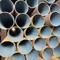 Tube en acier sans soudure en alliage AISI 4130, acier au carbone pour cylindre hydraulique, équipement de machinerie automobile, équipement pétrolier, ingénierie structurelle