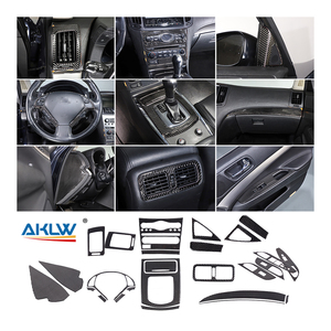 Per 2007 - 2013 serie Infiniti G Soft in fibra di carbonio accessori per interni <span class=keywords><strong>adesivi</strong></span> decorativi - Product Image 1