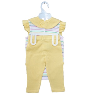 2023 nuovi articoli per bambini <span class=keywords><strong>pigiama</strong></span> per bambini carino manica corta con orecchie 3D cappello set di abbigliamento per bambini 3 <span class=keywords><strong>in</strong></span> uno - Product Image 2